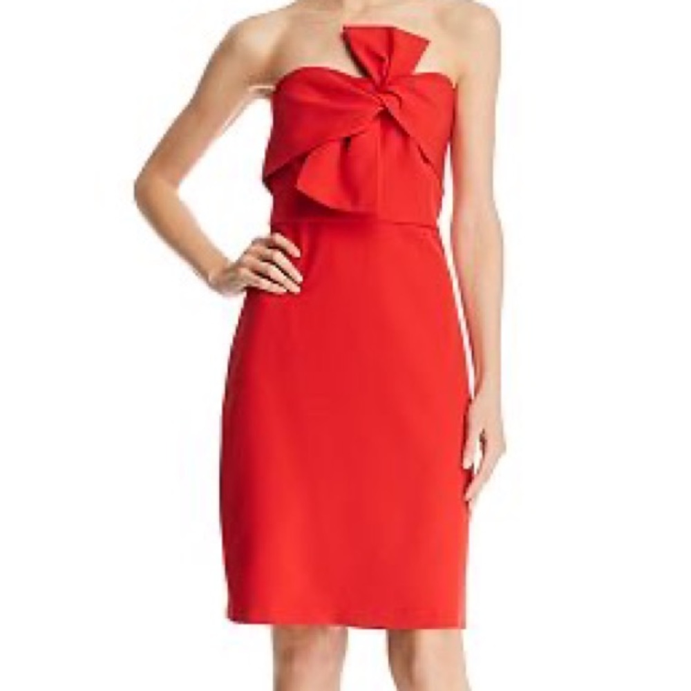 Sam Edelman strapless bow dress